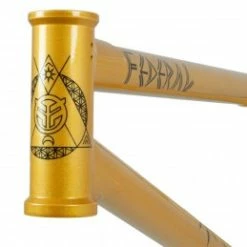 Marque Cadre Federal® Perrin V2 Ics - Or -Bicycle Accessories Soldes Magasin cadre federal perrin v2 ics or bmx freestyle 12