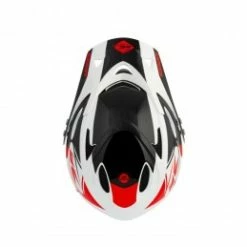 Marque Casque Intégral Kenny® Down Hill - Rouge/Blanc -Bicycle Accessories Soldes Magasin casque downhill white red 2