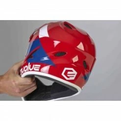 Marque Casque Intégral Evolve® Storm Kid (Rouge Ou Noir) -Bicycle Accessories Soldes Magasin casque evolve storm 2