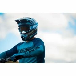 Marque Casque Intégral Fly® Formula Carbon Axon Noir/Bleu/Jaune -Bicycle Accessories Soldes Magasin casque fly formula carbon axon noirbleujaune 4