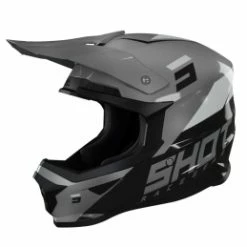 Marque Casque Intégral Shot® Chase - Noir/Gris