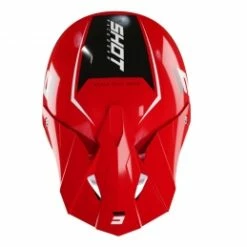 Bicycle Accessories Soldes Magasin -Bicycle Accessories Soldes Magasin casque shot furious chase red white glossy 1