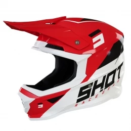 Marque CASQUE SHOT FURIOUS CHASE RED/WHITE GLOSSY 3 Marque CASQUE SHOT FURIOUS CHASE RED/WHITE GLOSSY