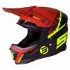 Marque Casque Shot Furious Storm Neon Yellow Red Matt