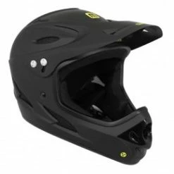 Marque Casque Intégral BMX Gist® Fall - Noir/Jaune -Bicycle Accessories Soldes Magasin casque velo bmx integral fall noir deco jaune taille 57 61cm vendu en boite conforme en1078 3