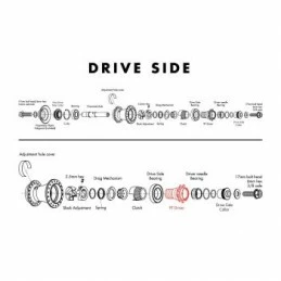 Marque Driver Odyssey Clutch V2 9T Avec Roulement Et Entretoise - Rhd 5 Marque Driver Odyssey Clutch V2 9T Avec Roulement Et Entretoise - Rhd – Image 3