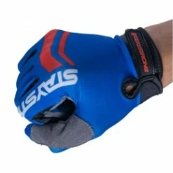 Marque Gants BMX Staystrong® Opposite KID - Rouge/Bleu -Bicycle Accessories Soldes Magasin gants bmx staystrong r opposite kid rouge bleu 3