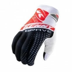 Marque Gants BMX Kenny® Brave - Noir/blanc/rouge