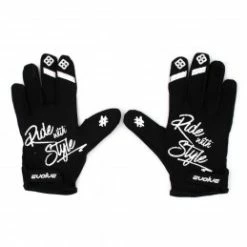 Marque Gants Evolve® X Pride KID - Noir -Bicycle Accessories Soldes Magasin gants evolve x pride kids black 2