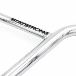 Marque Guidon BMX Staystrong® V-One - Chrome -Bicycle Accessories Soldes Magasin guidon bmx staystrong v one chrome bmx freestyle 2
