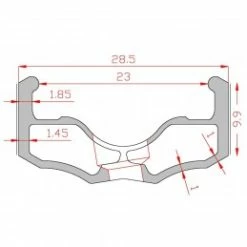 Marque Jante Alienation Malice 20'' 36H Chrome -Bicycle Accessories Soldes Magasin jante alienation malice 20 36h chrome bmx freestyle 1