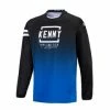 Marque Maillot Kenny® Elite KID - Noir/Bleu -Bicycle Accessories Soldes Magasin maillot elite enfant blue black