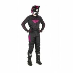 Marque Maillot Fly® F-16 2021 KID - Noir/Rose -Bicycle Accessories Soldes Magasin maillot fly f 16 2021 noirrose 2