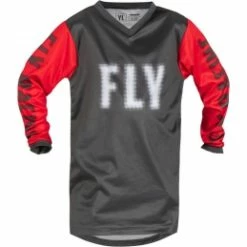 Marque Maillot Fly® F-16 KID - Gris/Rouge
