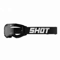 Marque Masque Shot® Assault 2.0 Solid Enduro - Noir Brillant