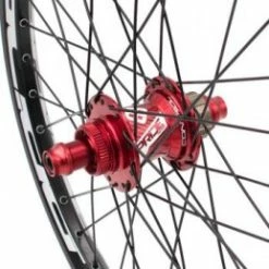 Marque Roues BMX Pride® Control Pro 36H (La Paire)- Red -Bicycle Accessories Soldes Magasin paire de roues pride control pro 36h red 4
