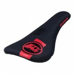 Marque Selle BMX Staystrong® Icon Slim - Noir/Rouge
