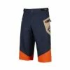 Marque Short Kenny® Charger - Bleu Marine/Orange -Bicycle Accessories Soldes Magasin short kenny r charger bleu marine orange